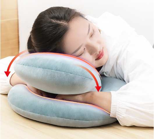 U-Shaped Desk Nap Pillow Neck Supporter Seat Cushion