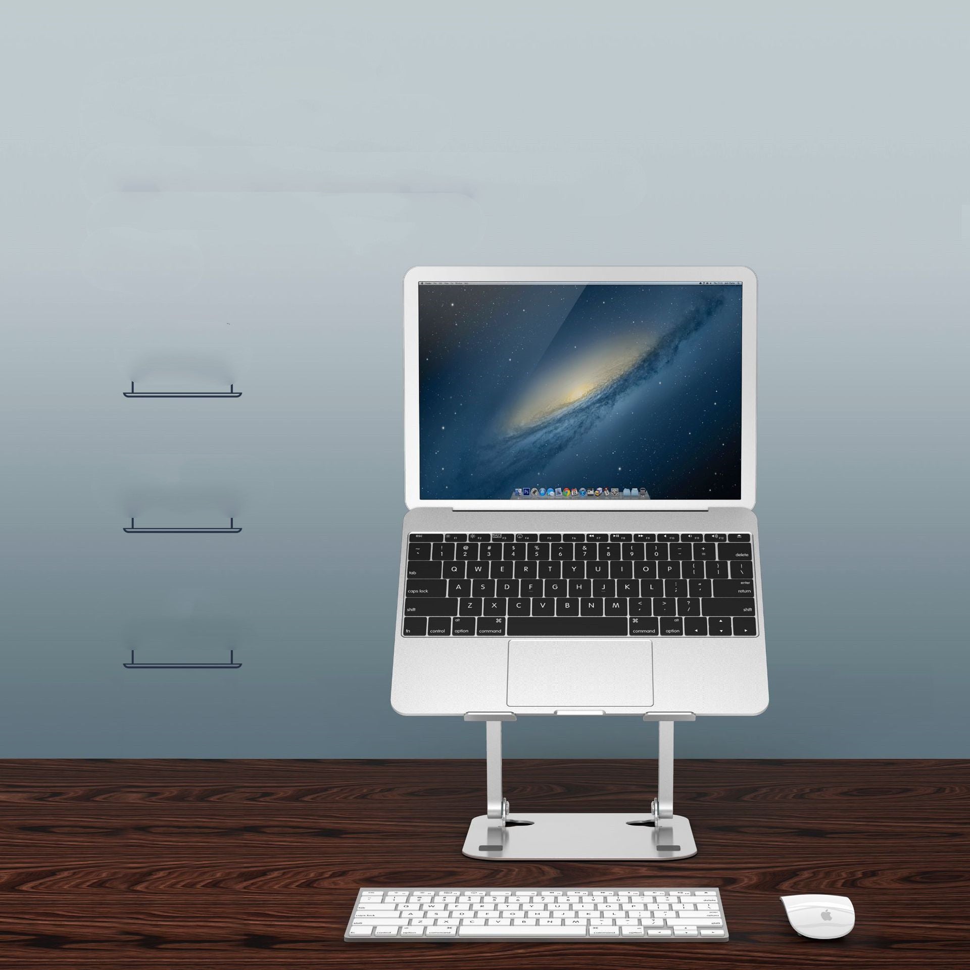 Computer Stand Laptop Aluminum Alloy Desktop Folding Portable Storage