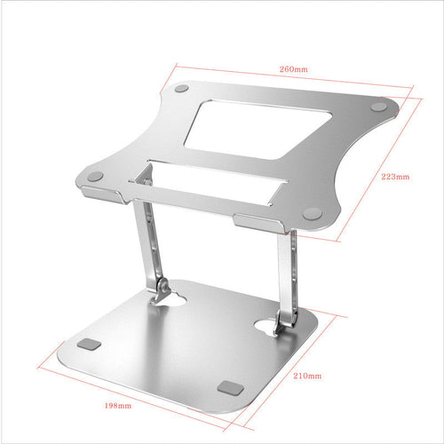 Computer Stand Laptop Aluminum Alloy Desktop Folding Portable Storage