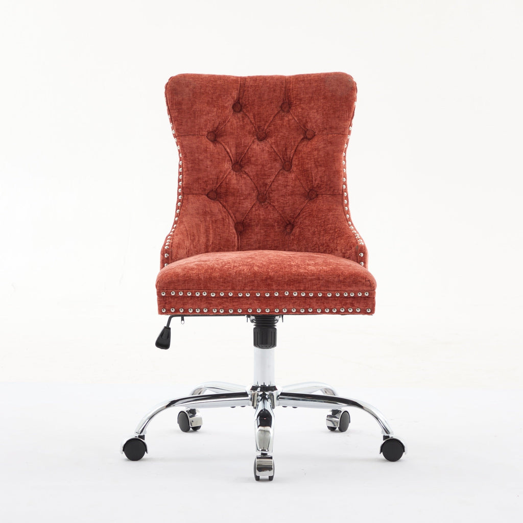 Furniture Office Chair - Modern Chenille Upholstered Tufted Home