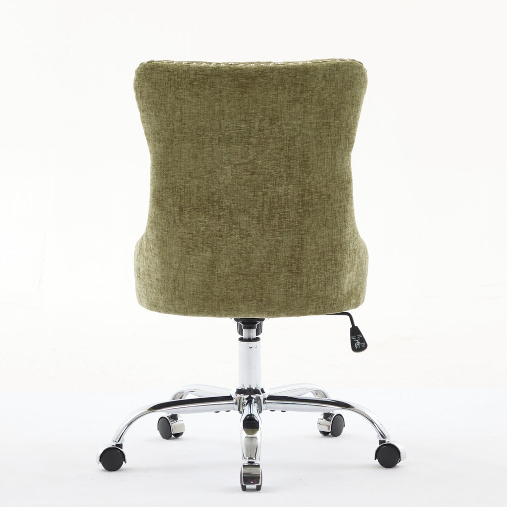 Furniture Office Chair - Modern Chenille Upholstered Tufted Home