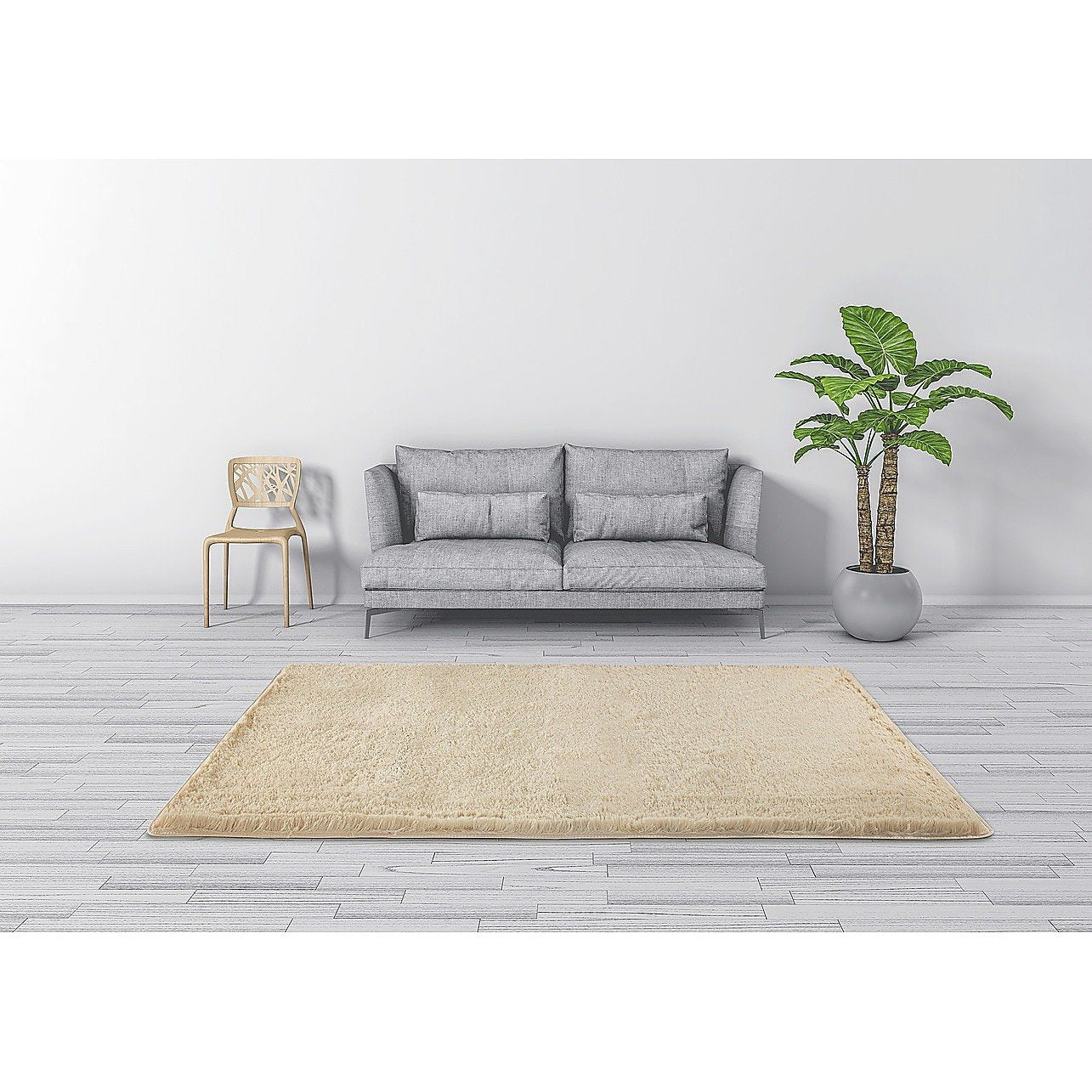 230x160cm Floor Rugs Large Shaggy Rug Area Carpet Bedroom Living Room