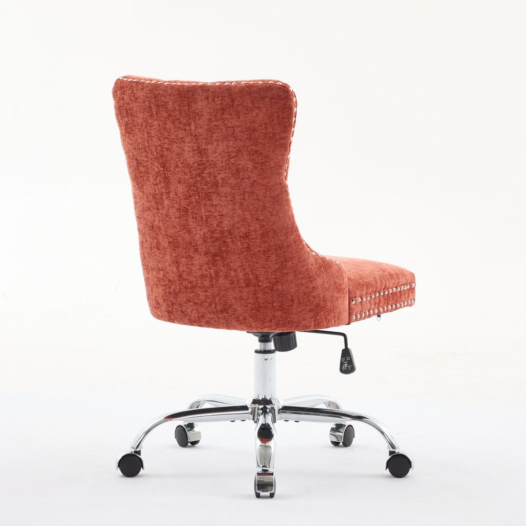 Furniture Office Chair - Modern Chenille Upholstered Tufted Home