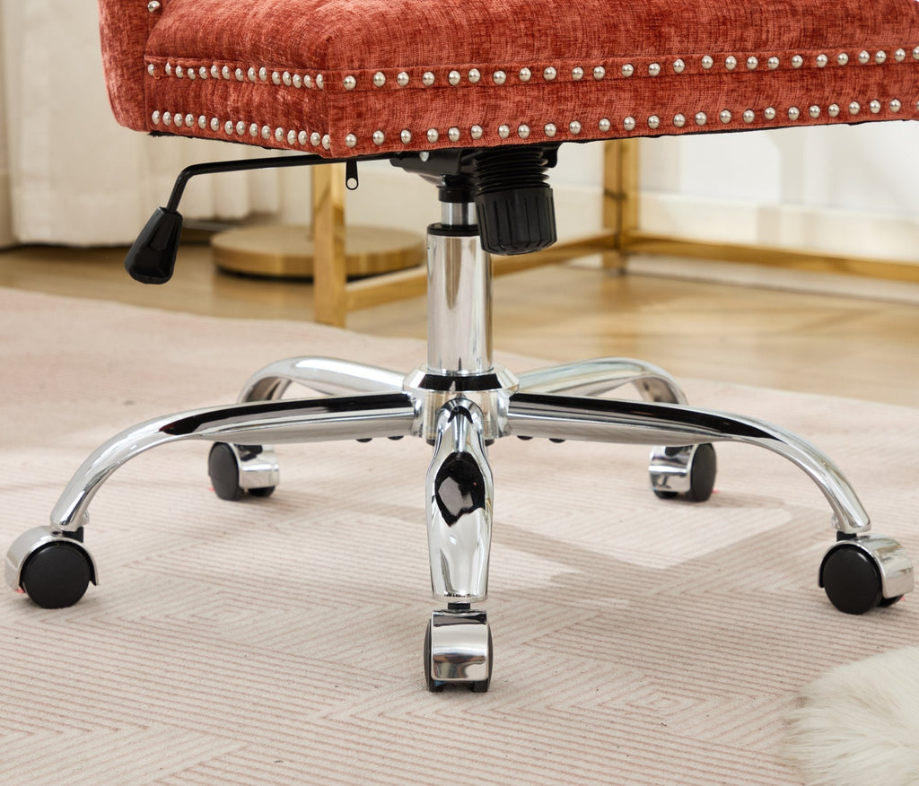 Furniture Office Chair - Modern Chenille Upholstered Tufted Home