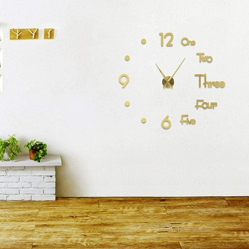 3D Clock For Home/Office Decoration - 47INCHES/120CM