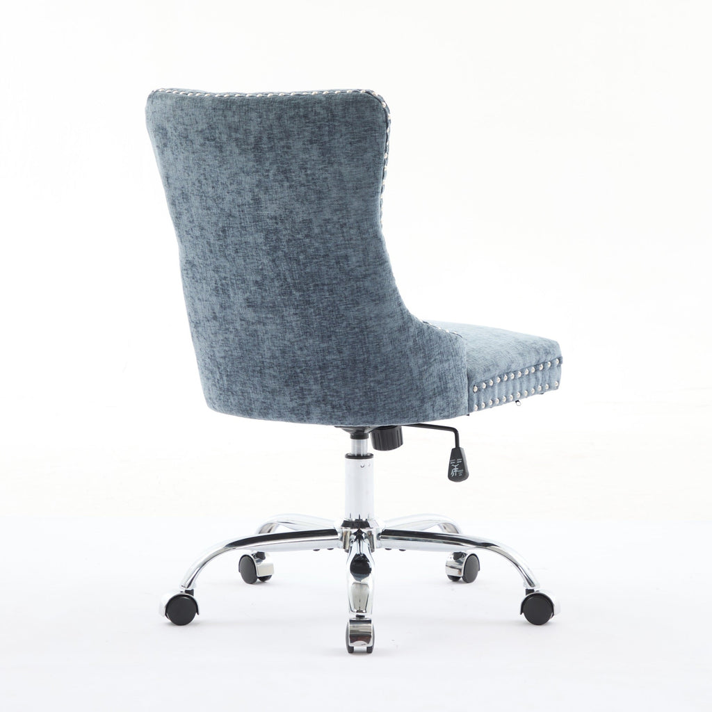 Furniture Office Chair - Modern Chenille Upholstered Tufted Home