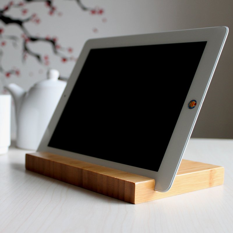 Bamboo Tablet Stand