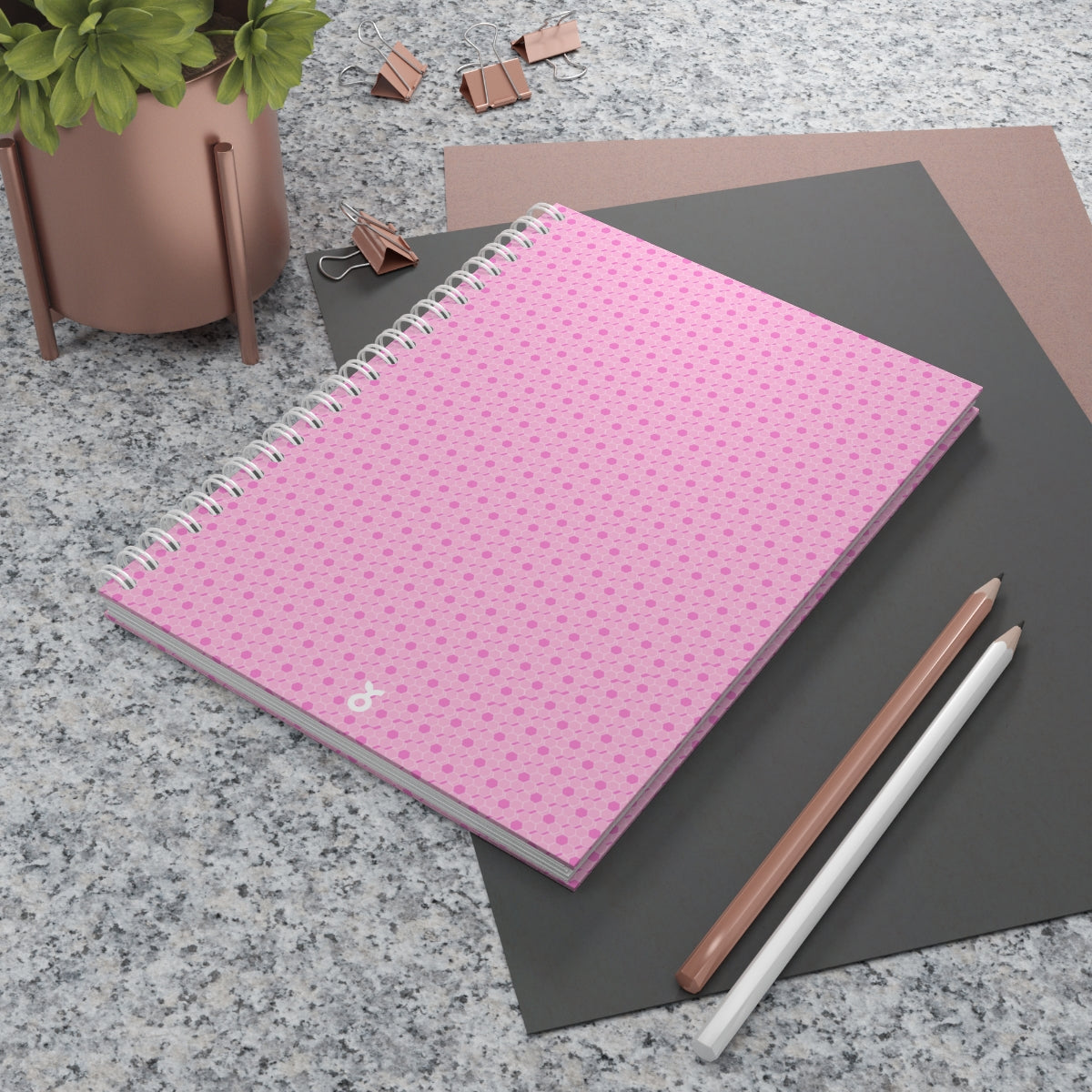 Pink Spiral Notebook
