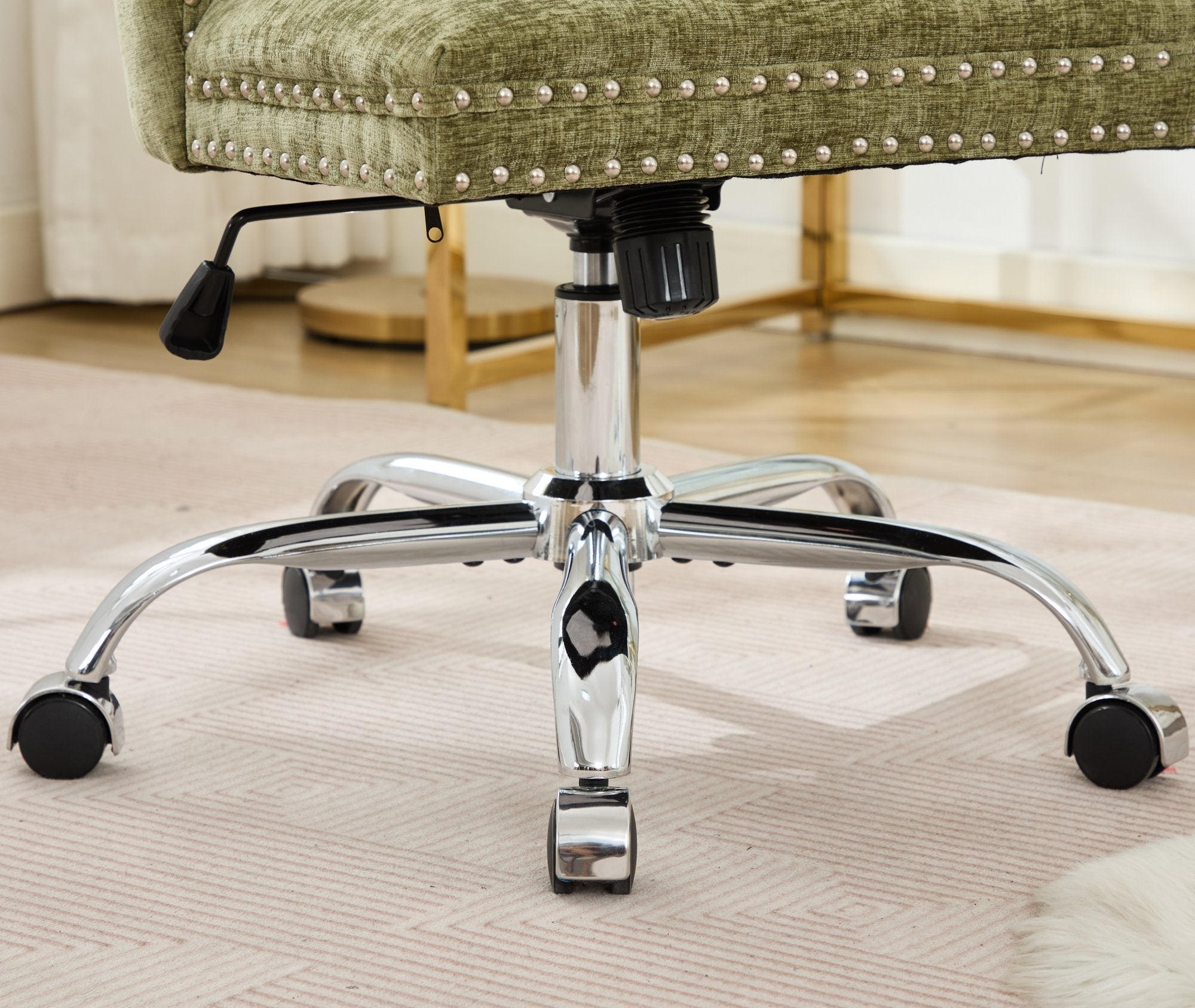 Furniture Office Chair - Modern Chenille Upholstered Tufted Home
