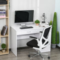 HOMCOM Computer Desk with Drawers & Locker for Home Office & Study