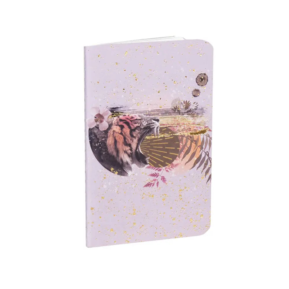 Tiger Roar Mini Book | Saddle-Stitched Pocket Notebook