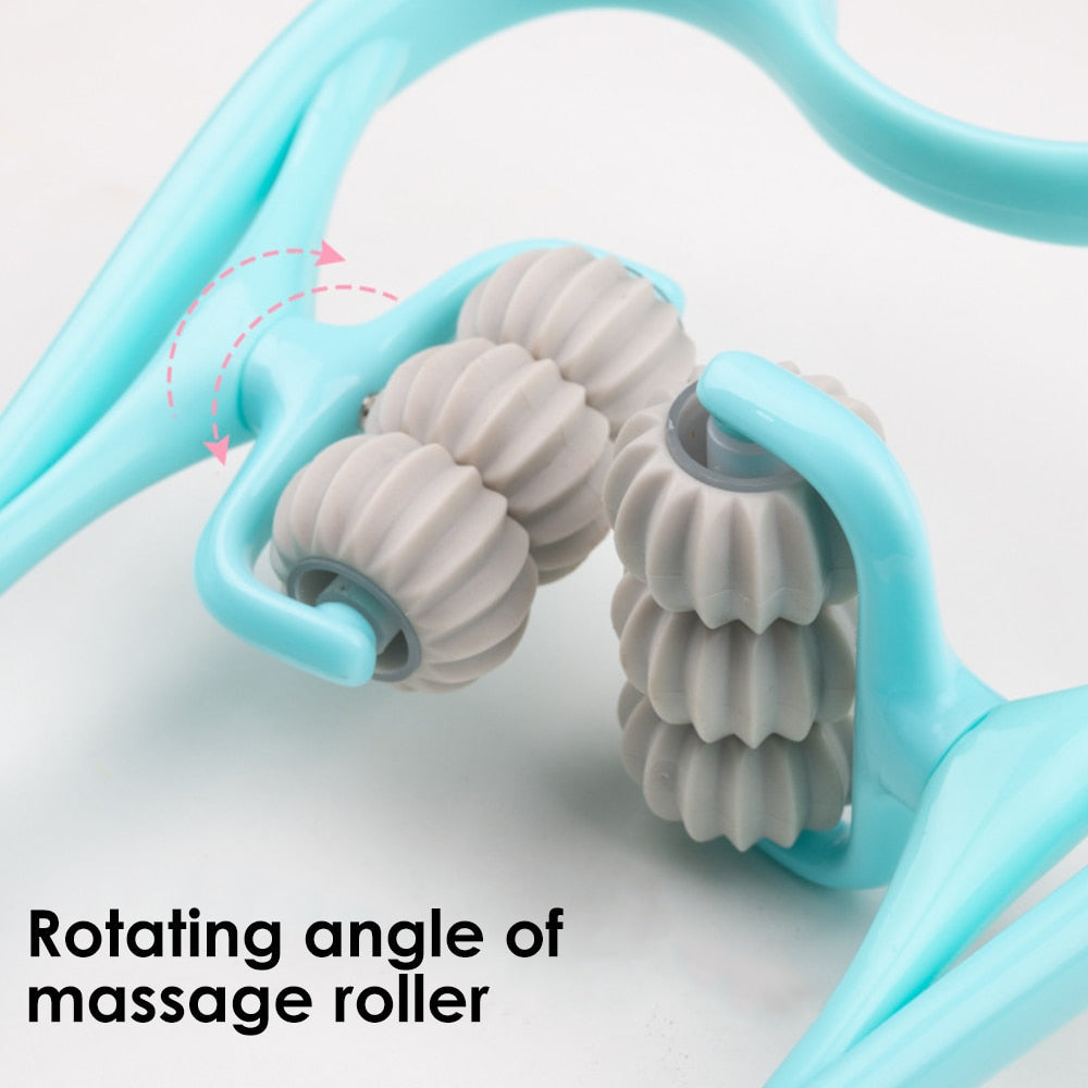 Pressure Point Treatment Neck Relieve Hand Roller Neck Massager for