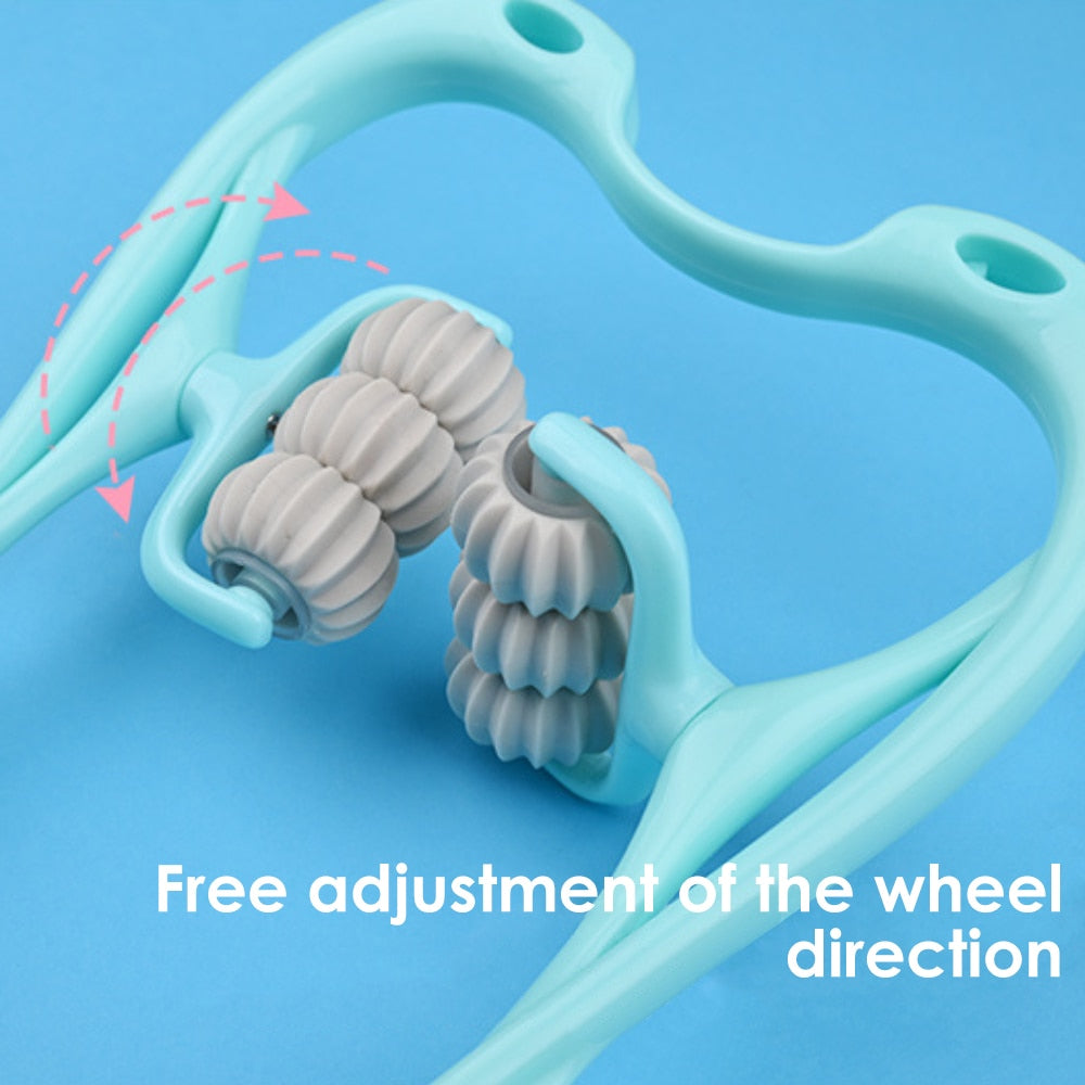 Pressure Point Treatment Neck Relieve Hand Roller Neck Massager for