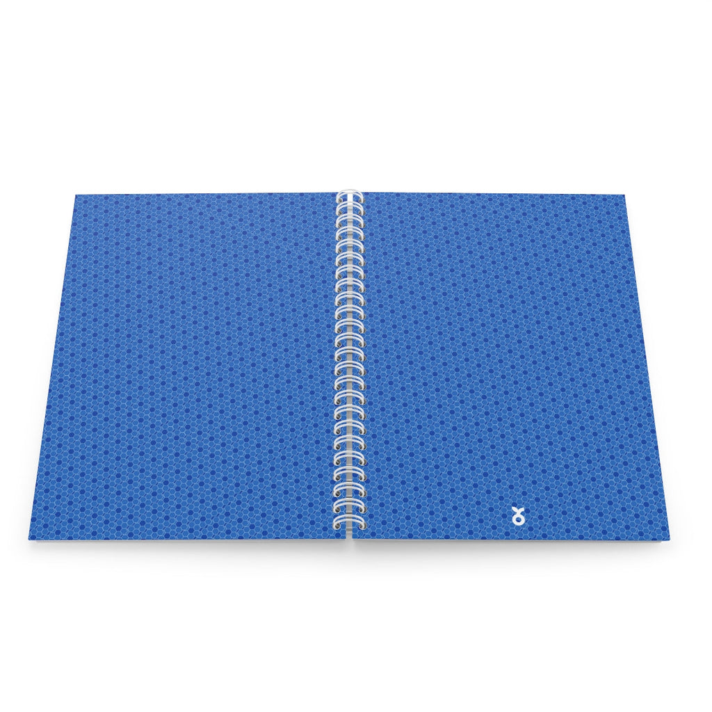 Blue Spiral Notebook