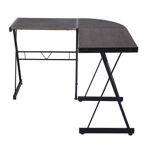 Modern Compute Corner Desk L-Shaped Desk Home Office Gaming Desk