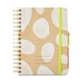 Pen + Gear Twin Wire Bound Journal with Pen, Khaki, 6" x 8.25", 192