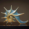 Animal Sculpture Conch Statue Home Office Jewelry Desktop Decoration