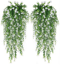 Hanging Ivy Plants Artificial Set of 2