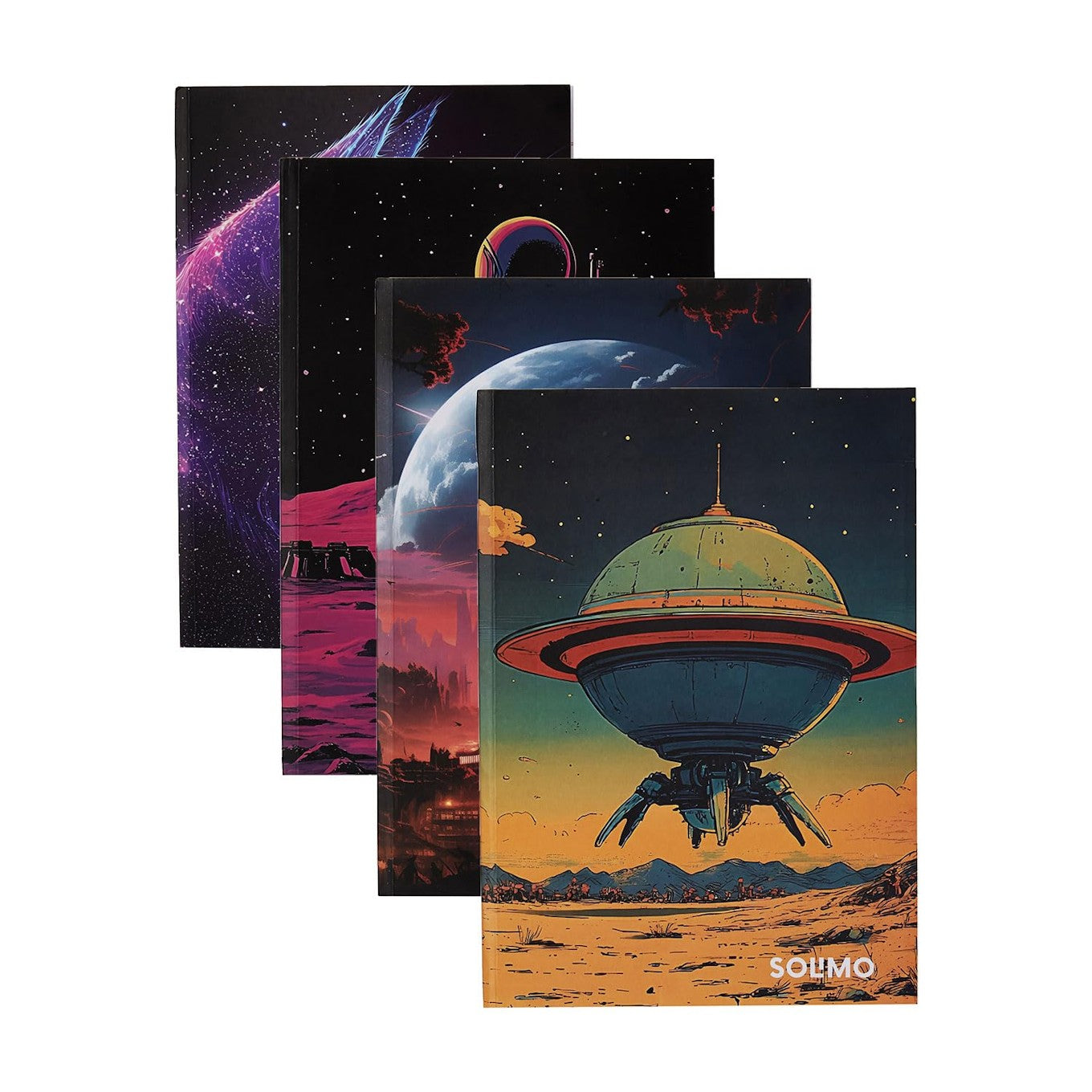 A4 Long Notebook Pack of 4 – 384 Pages