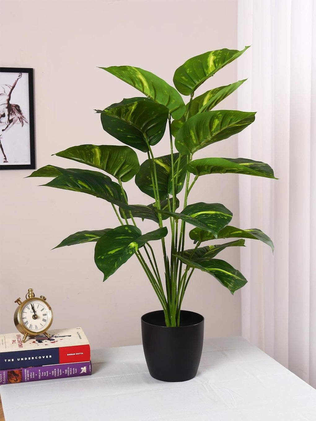2.2ft Calathea Artificial Plant Home Decor