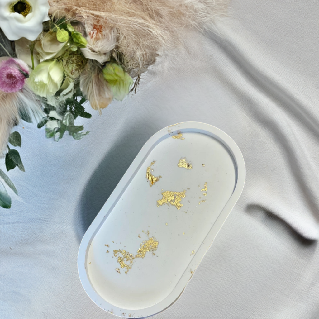 Jesmonite Tray | Handmade Minimalist Décor