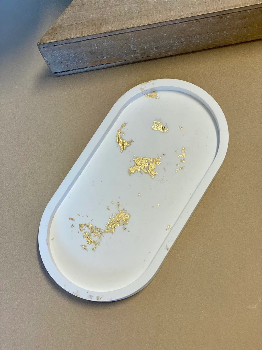 Jesmonite Tray | Handmade Minimalist Décor