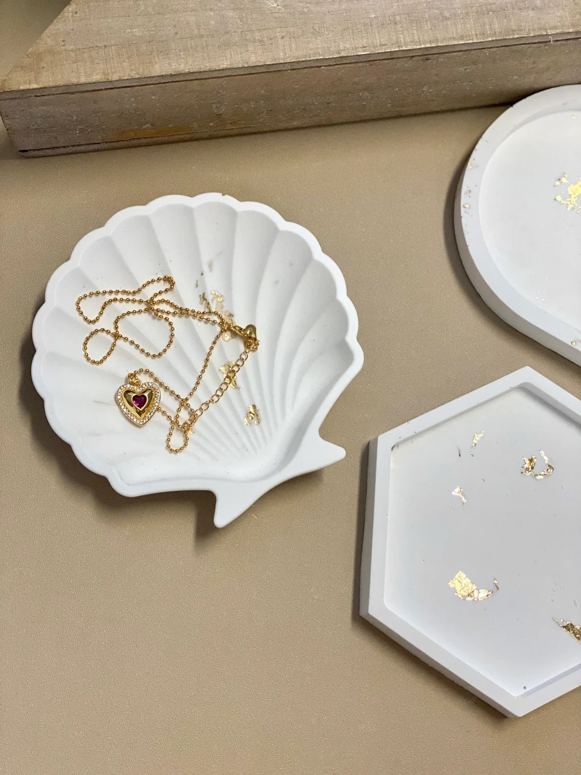Jesmonite Tray | Handmade Minimalist Décor
